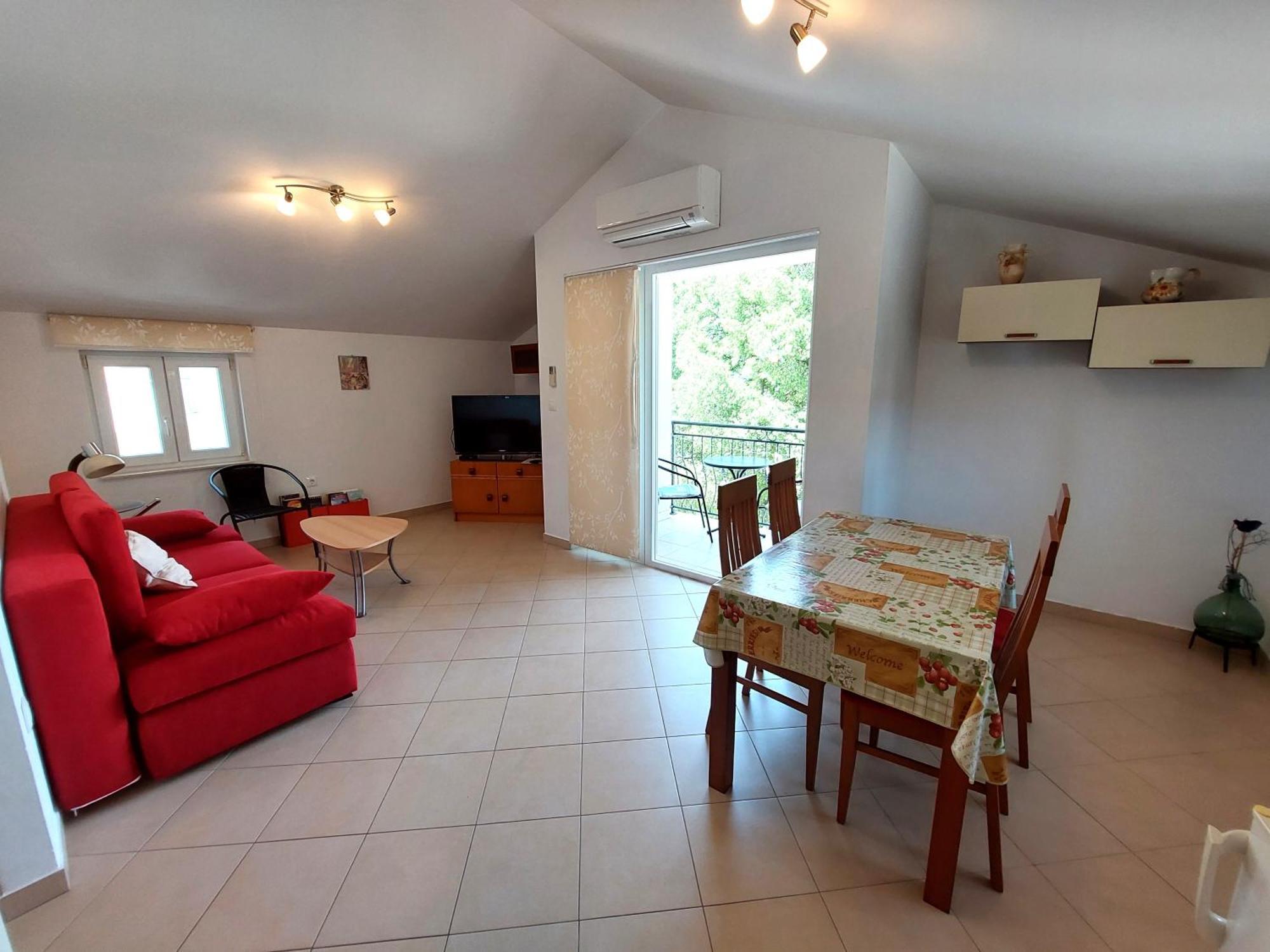 Apartment Dumica Малинска Экстерьер фото